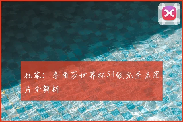 独家:李丽莎世界杯54张无圣光图片全解析